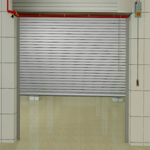 車庫(kù)防火卷簾門火警聯(lián)動(dòng)需要2次下降嗎(圖1) 車庫(kù)鋼質(zhì)防火卷簾.jpg