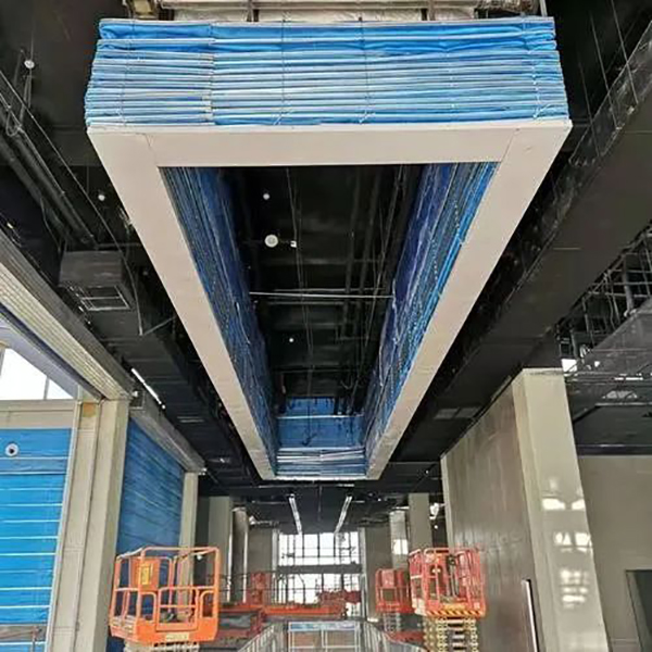 防火分區上的卷簾和梁之間的縫隙封堵(圖1) 無機纖維防火卷簾1.jpg