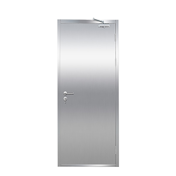 管道井防火門用途及要求(圖1) 不銹鋼防火門樣品.jpg